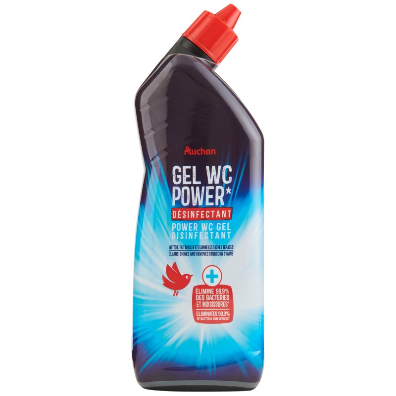 Gel WC power désinfectant 750ml