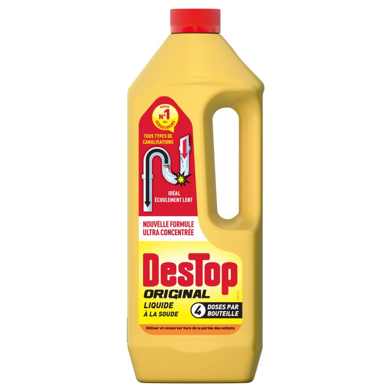 Déboucheur gel liquide à la soude 950ml