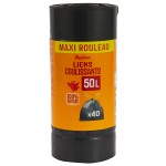 Sacs Poubelle Liens Coulissants 50l x40
