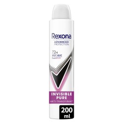 Déodorant Spray 72h Invisible Pure Anti-Traces Anti-Transpirant 200ml