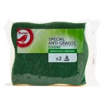 Eponge Spéciale Anti-Graisse Cuisine x2