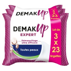 Lingettes Démaquillantes Tout Types de Peaux 3x23