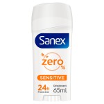 Déodorant Stick Zéro% Sensitive Sans Sels d'Aluminium & Sans Alcool 24h 65ml