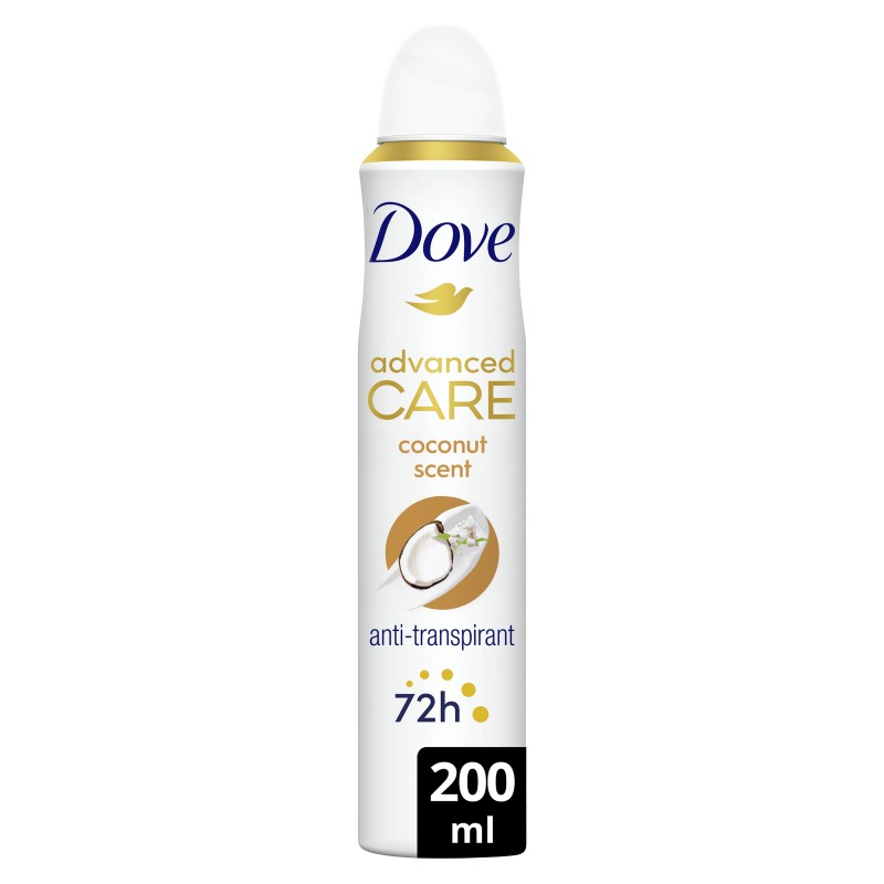 Déodorant Spray Advanced Care Anti-Transpirant Noix de Coco 72h 200mll