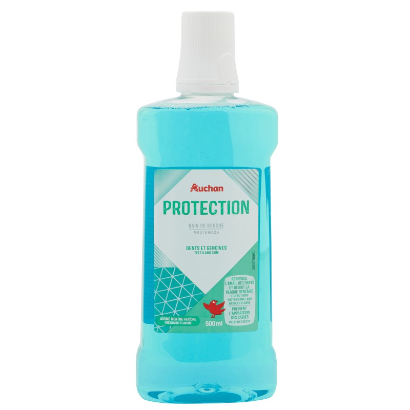 Bain de bouche protection dents et gencives 500ml