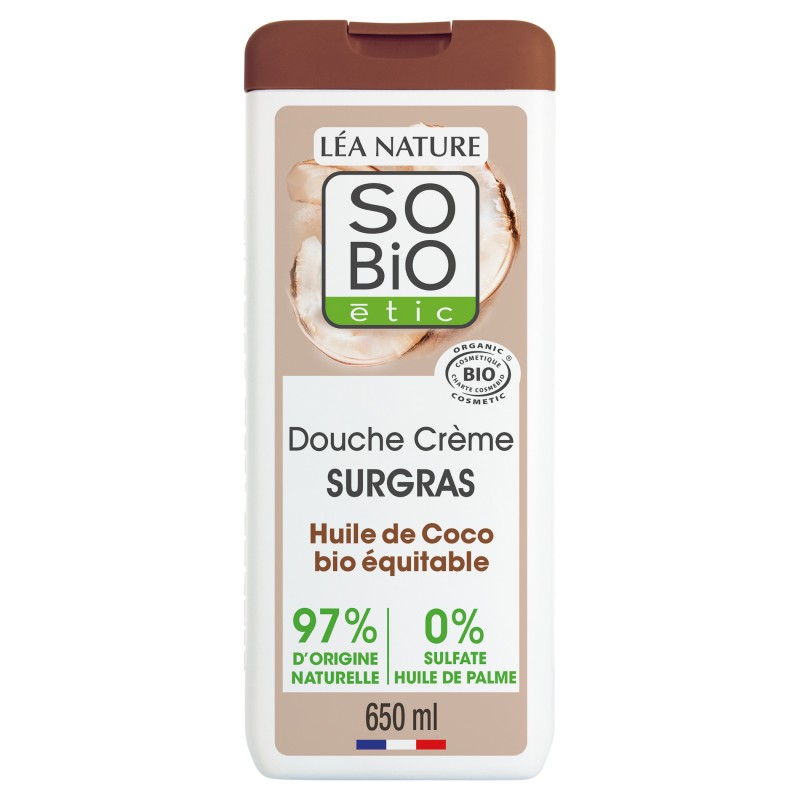 Douche Crème Surgras à l'Huile de Coco 650ml