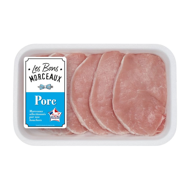 Mincerette de porc sans os 6x50g