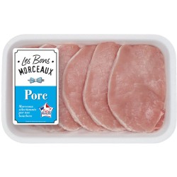 Mincerette de porc sans os 6x50g