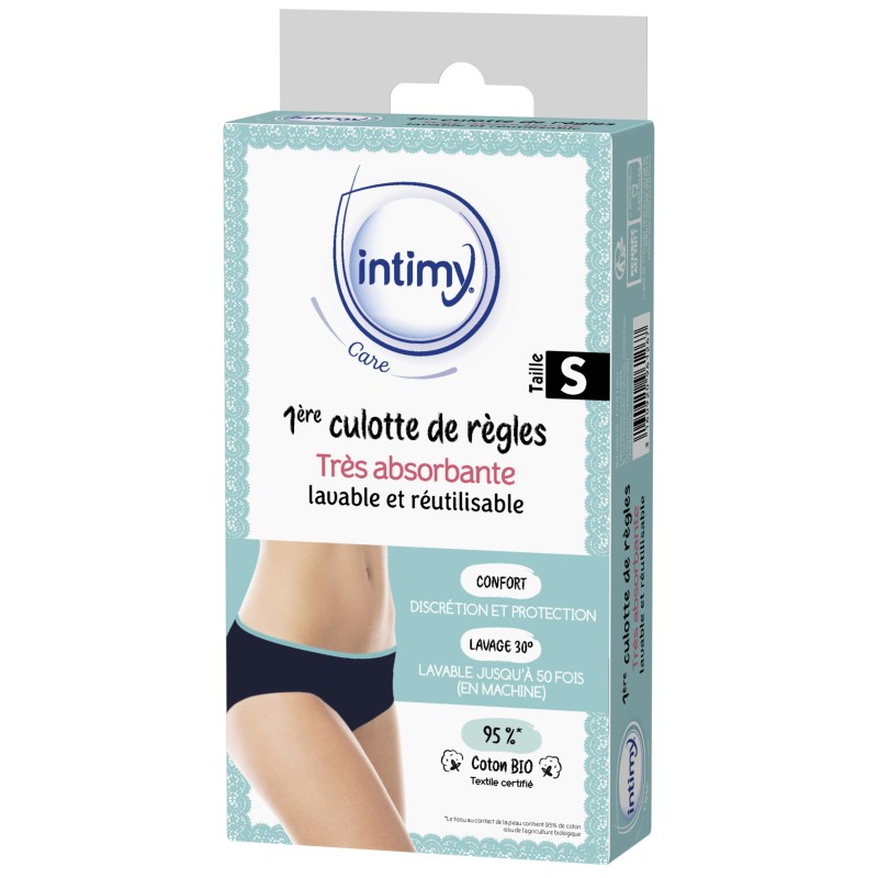 Care Première Culotte Menstruelle Taille S