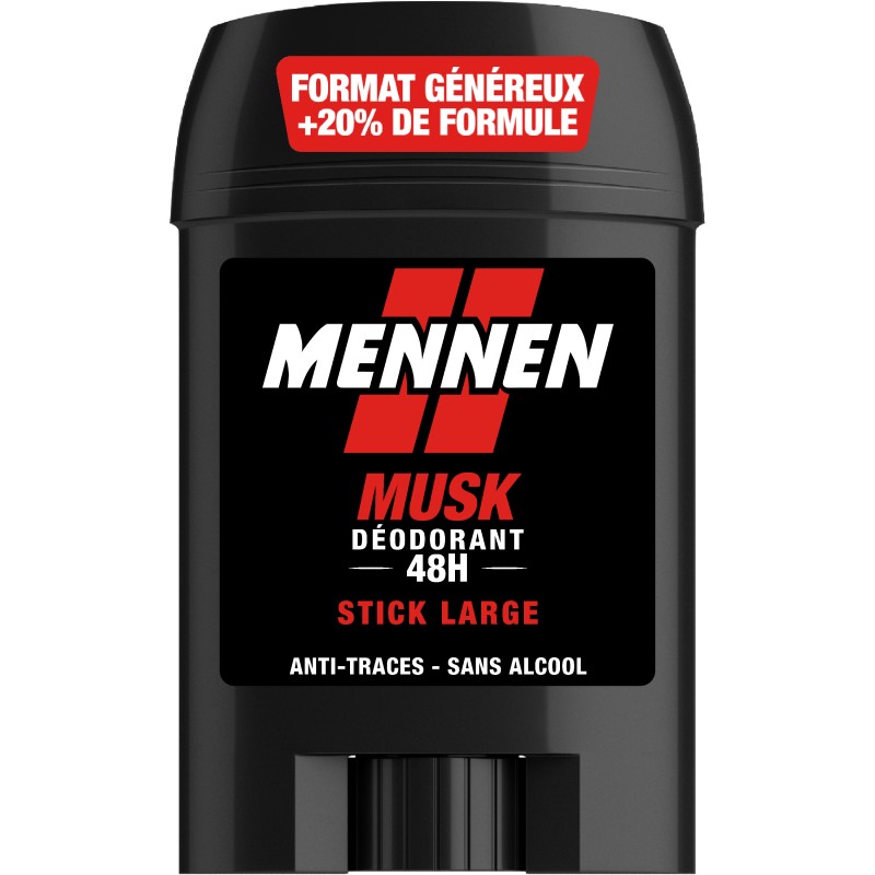 Déodorant Stick 24h Homme Musk Anti-Traces 60ml
