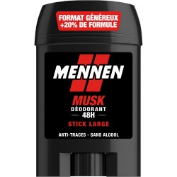 Déodorant Stick 24h Homme Musk Anti-Traces 60ml