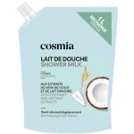 Lait de douche noix de coco et lait d'avoine recharge 1l