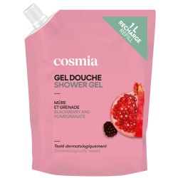Gel douche recharge mûre et grenade 1l