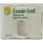 Essuie tout compact blanc x3