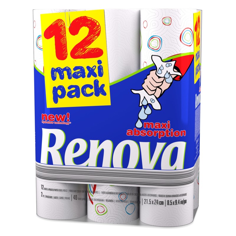 Essuie-tout maxi pack x12