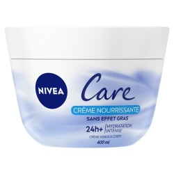 Crème nourrissante care sans effet gras visage et corps 400ml