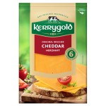 Cheddar irlandais original en tranches sans lactose végétarien 130g