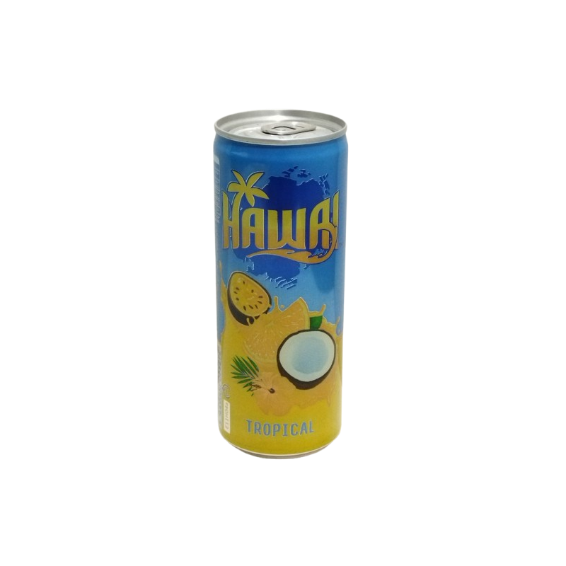 Boisson rafraîchissante saveur tropicale 25cl