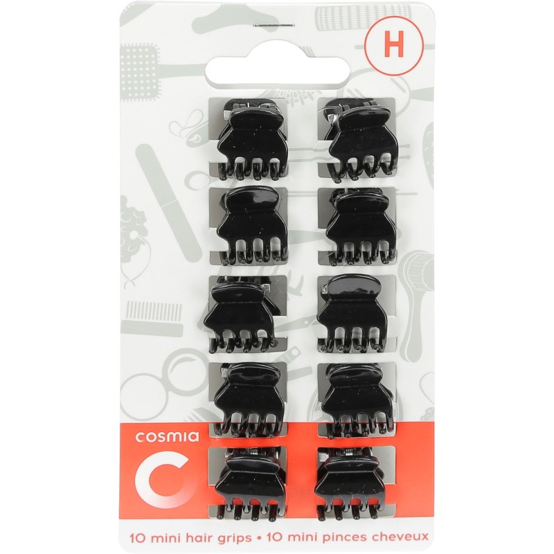 Mini Pinces pour Cheveux x10