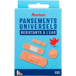 Pansements multi usages 4 tailles x50