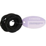 Elastiques Cheveux Noir x24