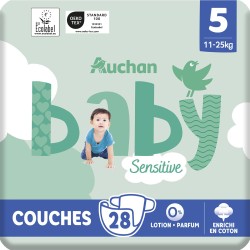 Sensitive Couches Taille 5 11-25kg x28