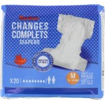 Changes complets incontinence taille M x20