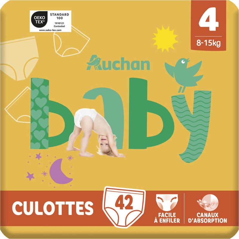 Couches culottes taille 4 8-15kg x42