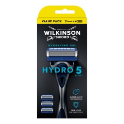Hydro 5 skin protection rasoir avec 4 recharges