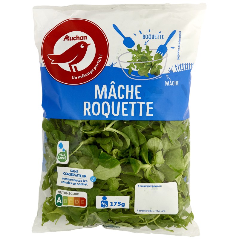 Mâche et Roquette 175g