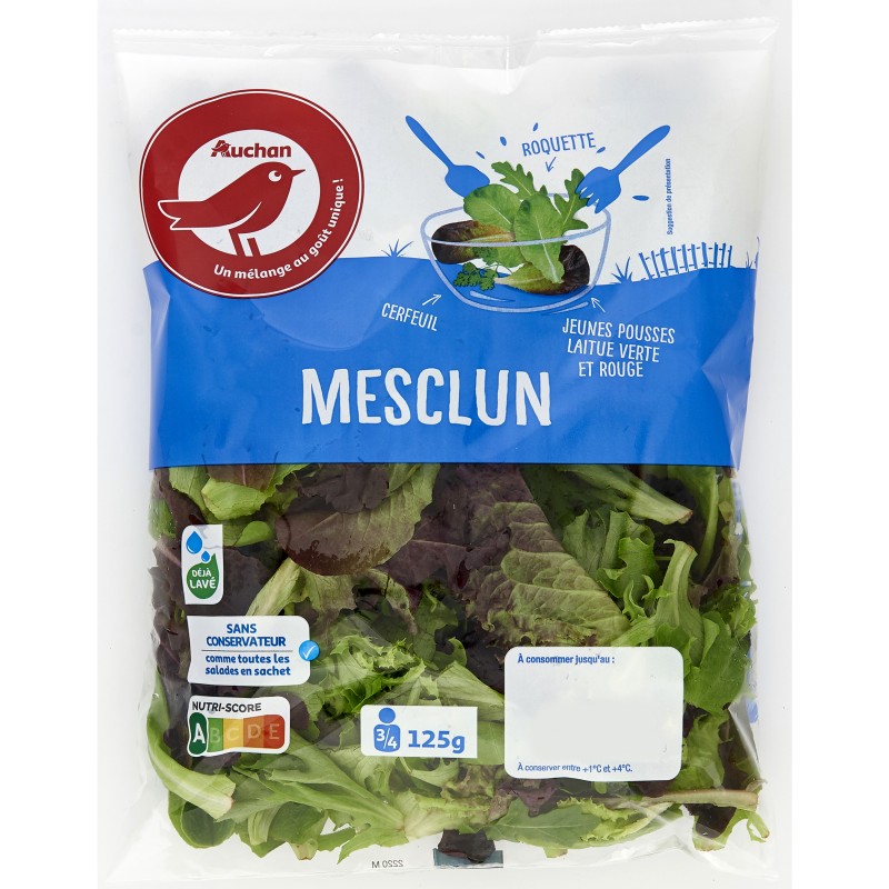 Mesclun Jeunes Pousses 125g