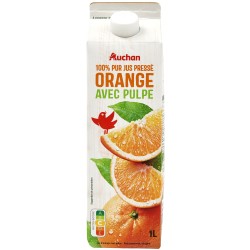 Pur Jus d'Orange avec Pulpe 1l