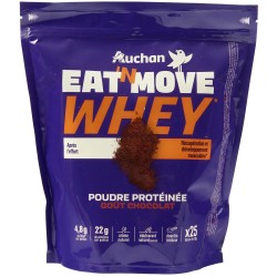 Poudre protéinée saveur chocolat whey 750g