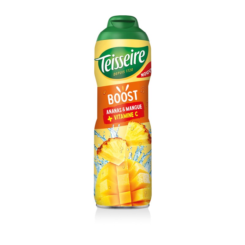 Sirop Boost Ananas Mangue 60cl