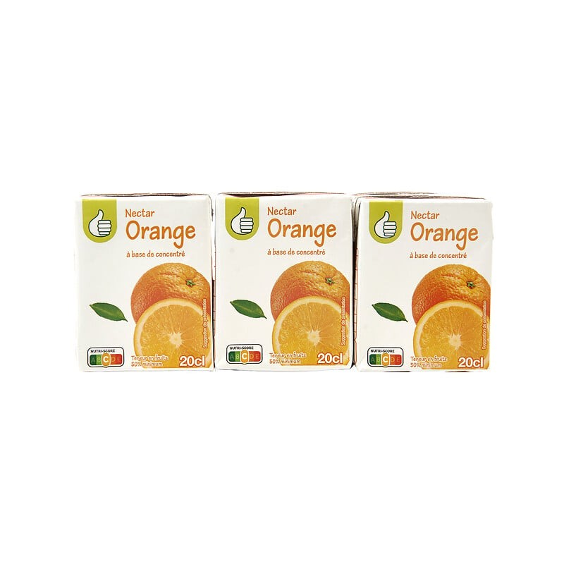 Nectar d'orange en briquette 6x20cl
