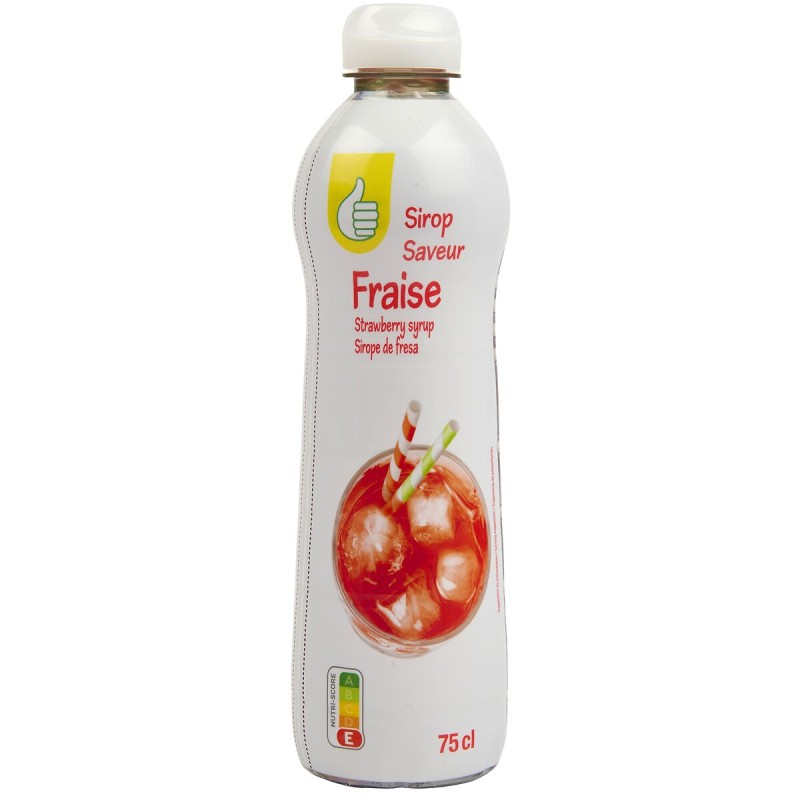 Sirop de fraise 75cl