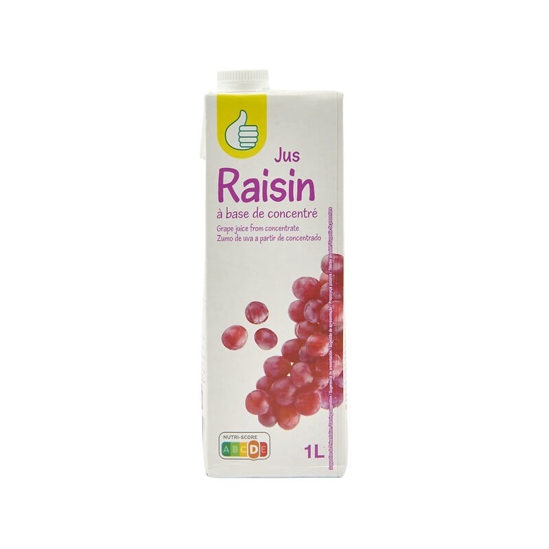 Jus de raisin 1l