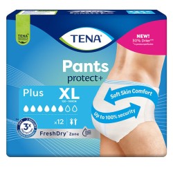 Culottes incontinence pants protect+ plus XL x12