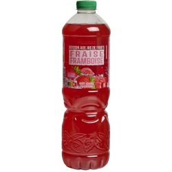 Boisson aux fruits fraise framboise 2l
