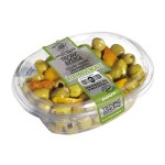 Olives vertes dénoyautées à la provençale herbes de Provence 200g