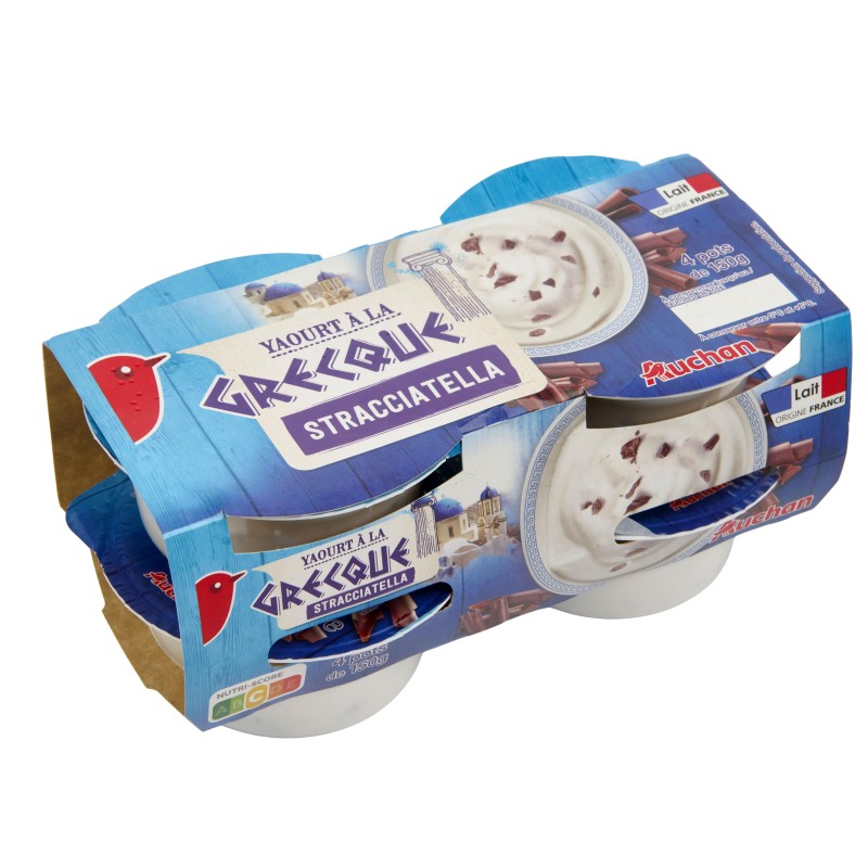 Yaourt à la Grecque Stracciatella 4x150g