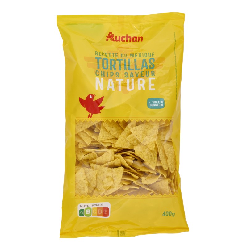 Tortillas chips nature 400g