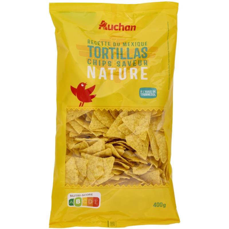 Tortillas chips nature 400g