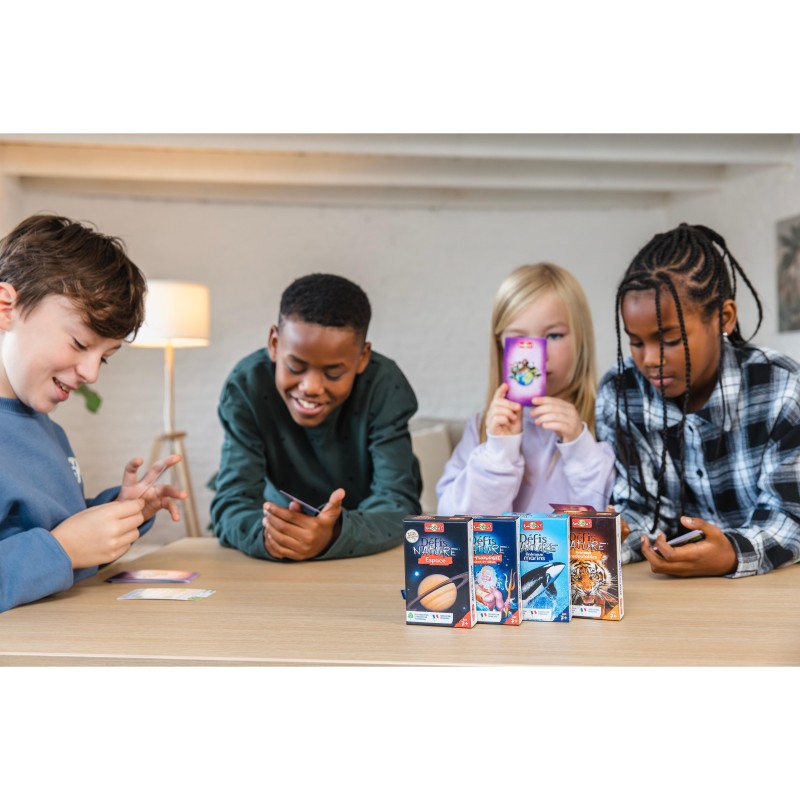 Jeu de cartes défis nature mythologie dès 7ans