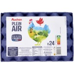 Oeufs de poules élevées en plein air x24