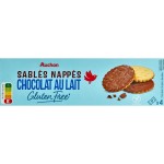 Biscuits sablés nappés chocolat au lait sans gluten 150g
