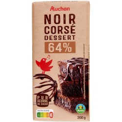 CULTIVONS LE BON Chocolat Noir Corsé Dessert 64% 200g