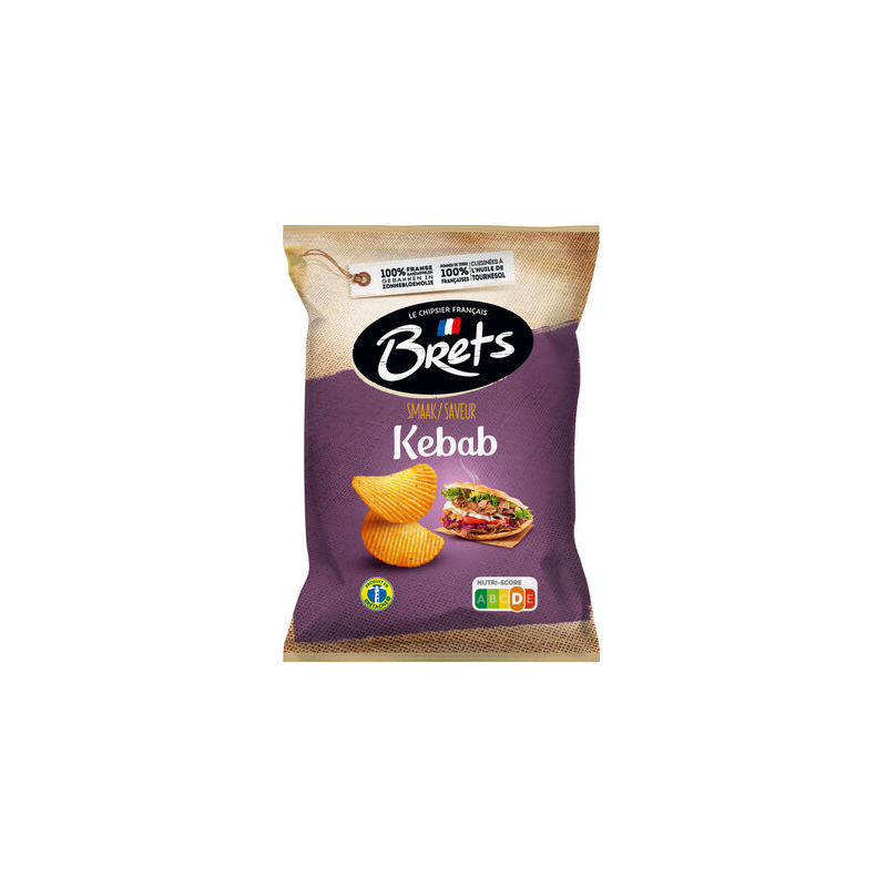 Chips ondulées saveur kebab 125g