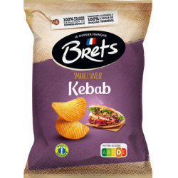 Chips ondulées saveur kebab 125g