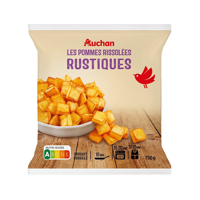 Pommes de terre rissolées rustiques 750g